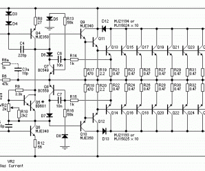 3000W Stereo Power Amplifier Circuit Diagram using with Transistors