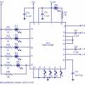 Two Channel digital volume control circuit based on IC MAX5486