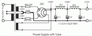 Power Supply-z2c circuit