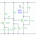 FM Transmitter Bug Circuit Diagram Using BC548 Transistors
