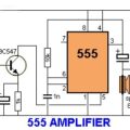 555 IC Amplifier Circuit Diagram