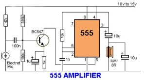 555 IC Amplifier