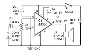 LM386 Amplifier Circuit